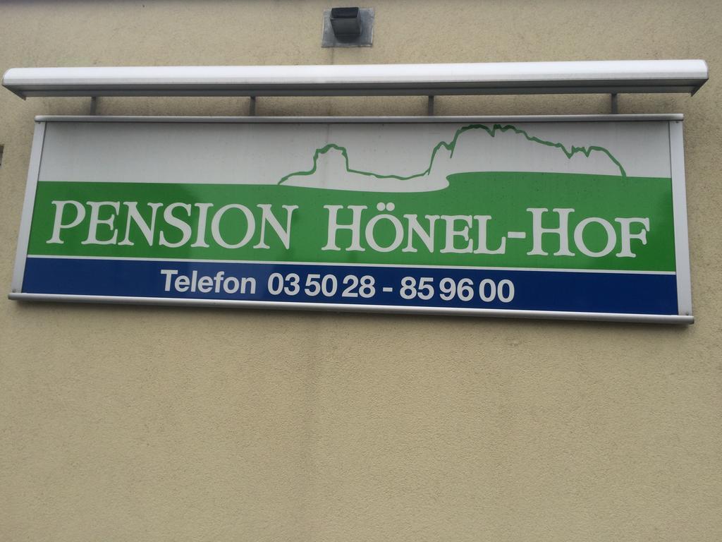 Pension Hoenel-Hof Bad Schandau Exterior photo